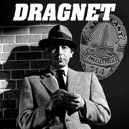 Dragnet 391 Old Time Radio Shows 1949 to 1957 Mp3 ON DVDROM'S - Free P&P