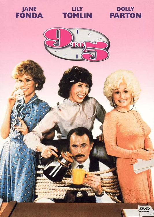 9 TO 5 (15) Dolly Parton, Jane Fonda, Lily Tomlin - PUBLIC DOMAIN DVD ONLY NO CASE