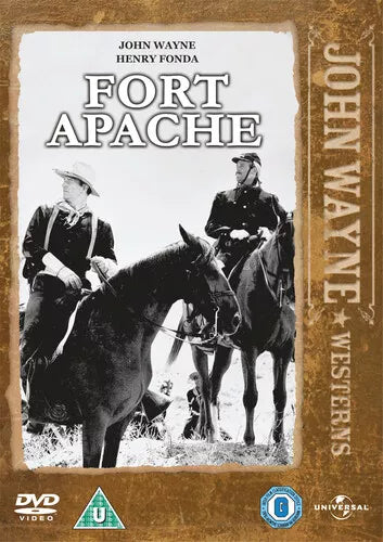 FORT APACHE  (1948) JOHN WAYNE - HENRY FORD - Public Domain DVD NO CASE