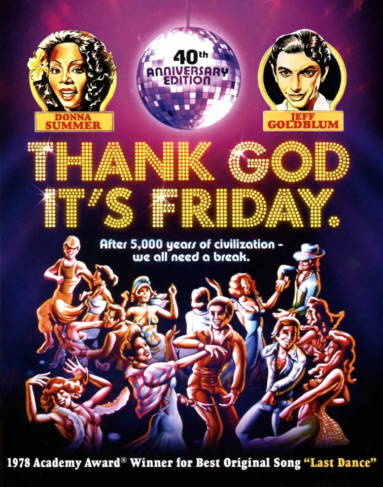 THANK GOD IT'S FRIDAY (1978) DONNA SUMMER - Public Domain DVD NO CASE