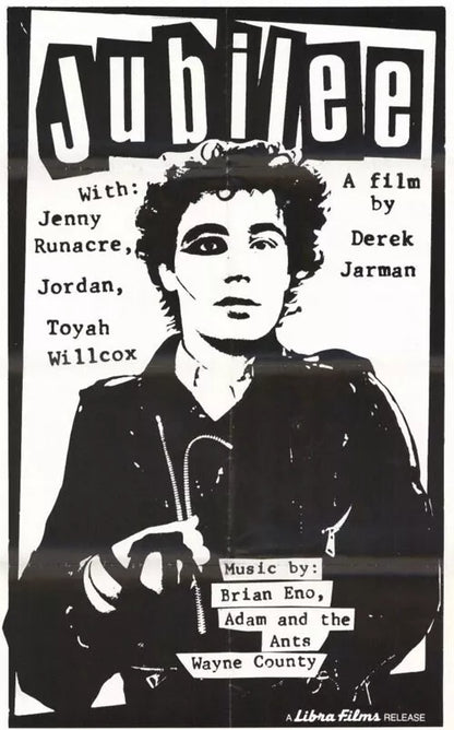 JUBILEE (1978) (18) Adam Ant, Toyah Wilcox - Public Domain Movie DVD NO CASE