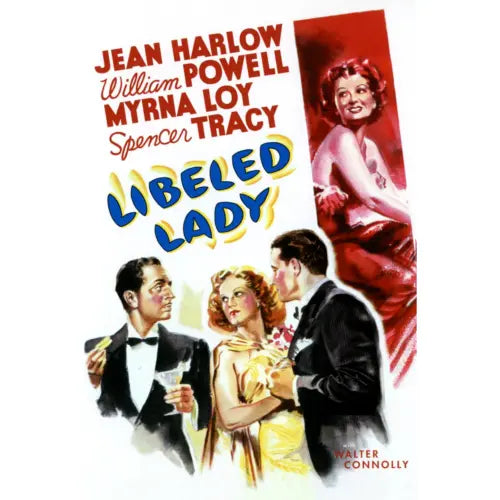 LIBELED LADY (1936) Bette Davis - Franchot Tone - Public Domain DVD NO CASE