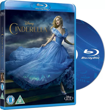 CINDERELLA - (LIVE ACTION)  BLURAY REGION FREE - NEW SEALED