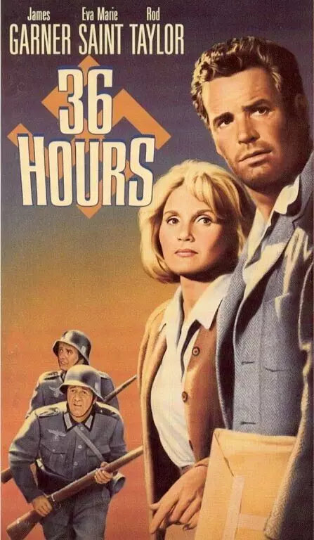 36 HOURS  (1964)  James Gardner - Public Domain Movie DVD NO CASE