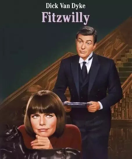 FITZWILLY (1967) Dick Van Dyke, Barbara Feldon -  Public Domain DVD NO CASE