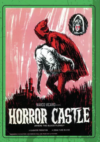 HORROR CASTLE (1963) Jim Dolen, Georges Riviere - Public Domain DVD NO CASE