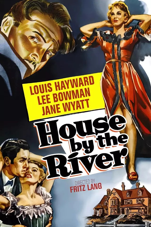 HOUSE BY THE RIVER (1950) Jane Wyatt, Louis Hayward - Public Domain DVD NO CASE