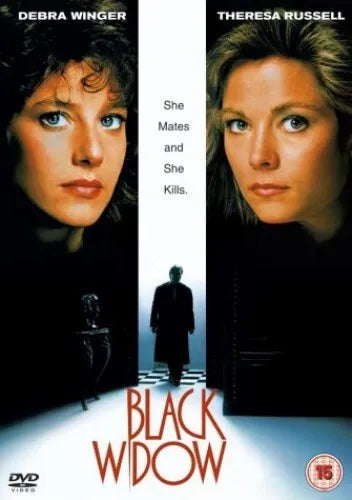 BLACK WIDOW (1987) Debra Wnger,Theresa Russell - DVD, Public Domain DVD NO CASE