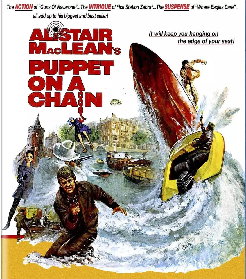 PUPPET ON A CHAIN (1965) Sven-Bertil Taube - DVD, Public Domain DVD NO CASE