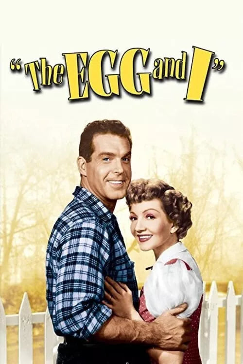 THE EGG AND I (1947) Claudette Colbert, Percy Kilbri - Public Domain DVD NO CASE