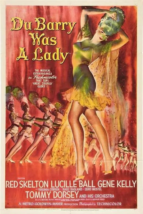 DU BARRY WAS A LADY  (1943) - DVD - LUCILLE BALL - Public Domain DVD NO CASE