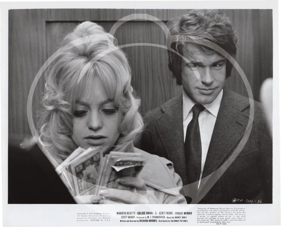 $ DOLLARS (1971) Goldie Hawn, Warren Beatty, Public Domain DVD NO CASE