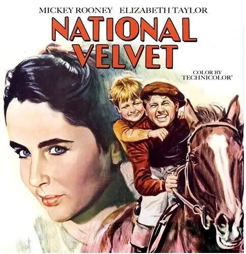 National Velvet (1944) Elizabeth Taylor - Public Domain DVD NO CASE