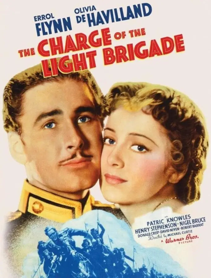 The Charge Of The Light Brigade (1936) B&W - DVD, Public Domain DVD NO CASE