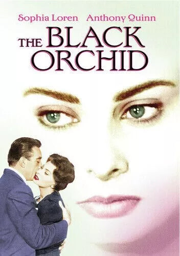 THE BLACK ORCHID (1958) Sophia Loren, Athony Quinn - Public Domain DVD NO CASE