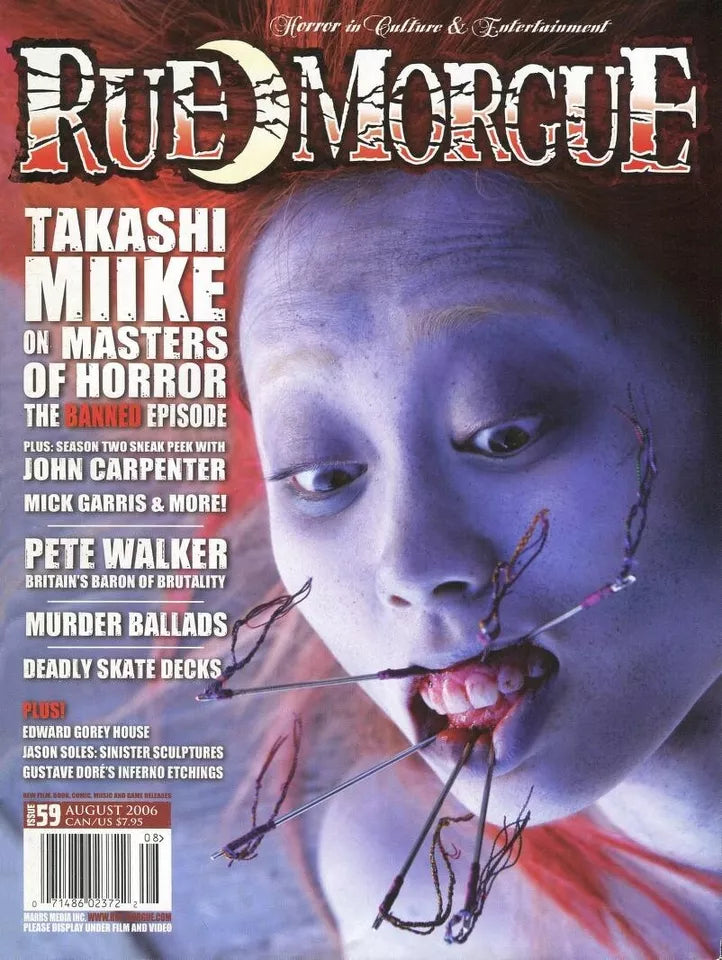 RUE MORGUE - 171 RETRO HORROR MAGAZINES PDF Format ON DVDROM