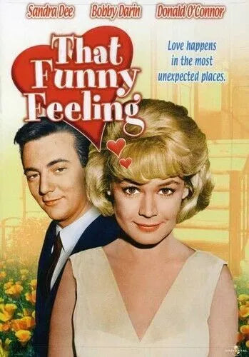 THAT FUNNY FEELING (1965) Bobby Darin, Sandra Dee - Public Domain DVD NO CASE