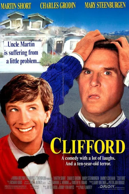 CLIFFORD (1994) Martin Short, Public Domain DVD NO CASE