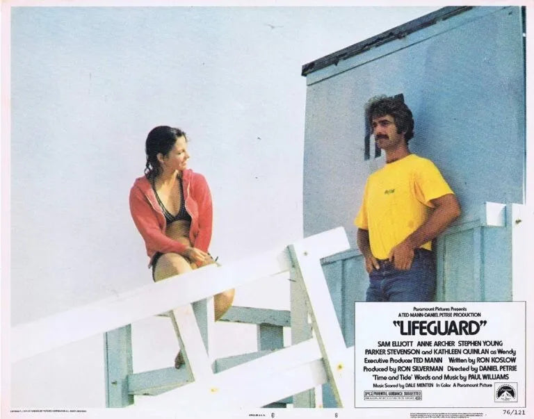 LIFEGUARD (1976) SAM ELLIOT-ANNE ARCHER - Public Domain DVD NO CASE