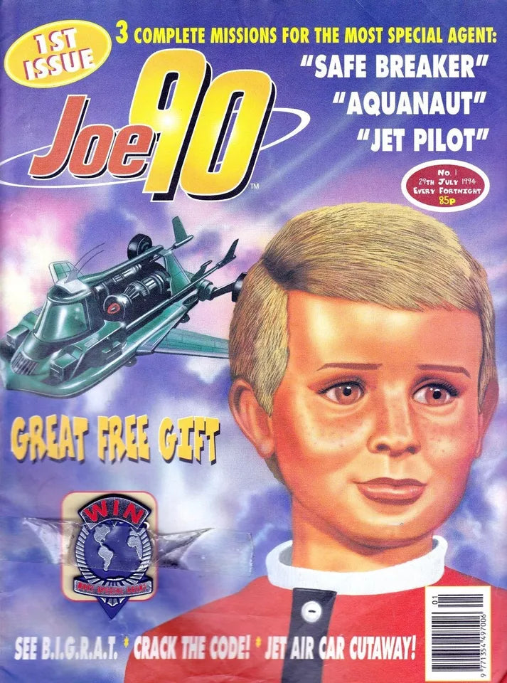 GERRY ANDERSON - RETRO COMICS & ANNUAL COLLECTION ON CBZ & PDF Format ON USB