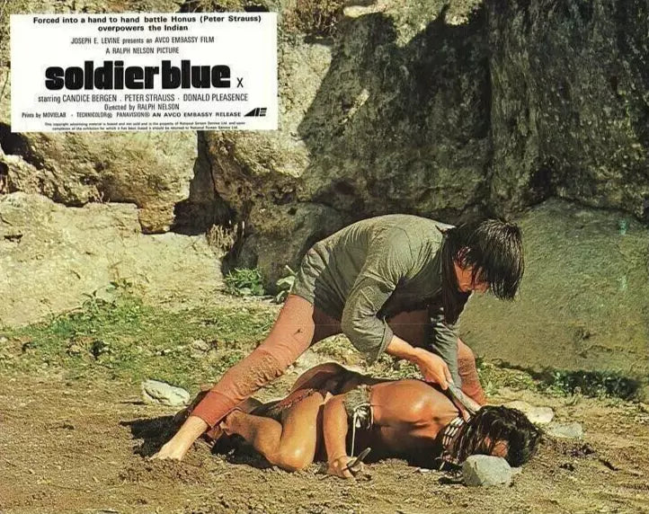 SOLDIER BLUE (1970) Donald Pleasence, Peter Strauss, Candice Bergen - Public Domain Movie DVD NO CASE