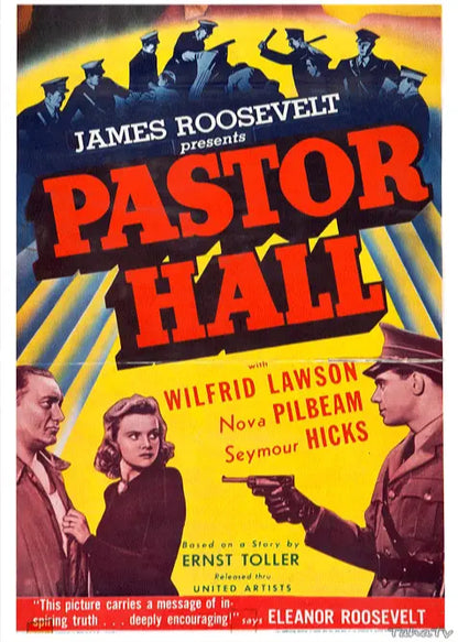 PASTOR HALL - 1940 - Wilfrid Lawson - DVD - Public Domain DVD NO CASE