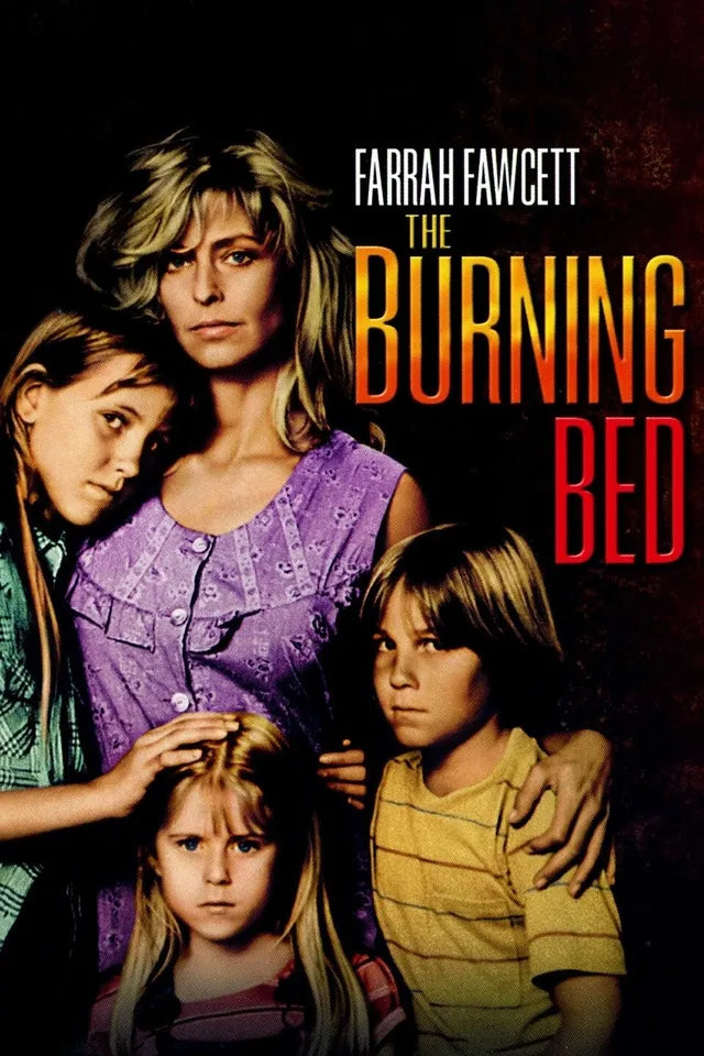 THE BURNING BED  (1984) FARRAH FAWCETT - DVD, Public Domain DVD NO CASE