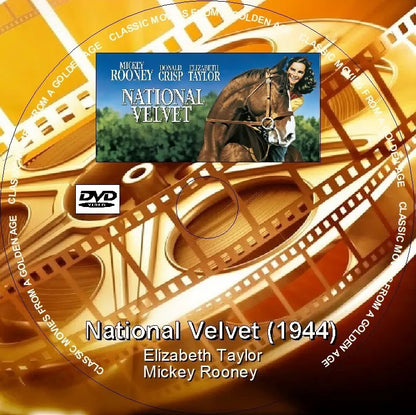 National Velvet (1944) Elizabeth Taylor - Public Domain DVD NO CASE