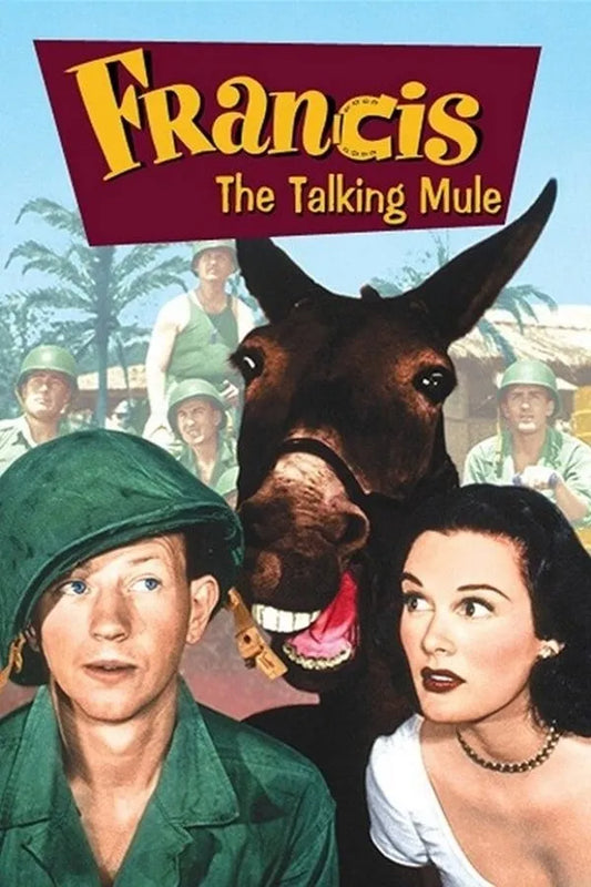 FRANCIS (The Talking Mule) (1950) - DVD - Public Domain DVD NO CASE