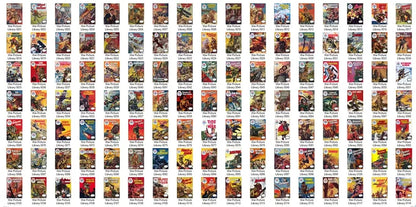 BATTLE PICTURE LIBRARY - 613 Retro Comics CBR Format ON USB