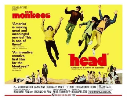 HEAD (1968) The Monkees - Public Domain DVD NO CASE