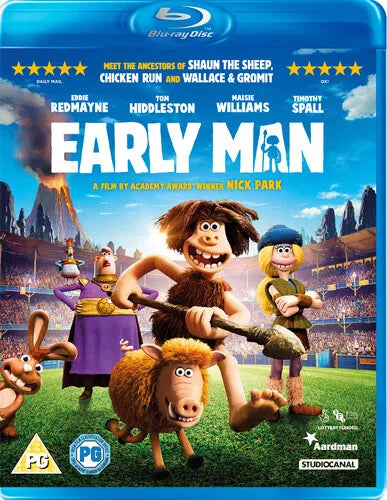 Early Man Blu-Ray (2018) Nick Park cert PG ***NEW***