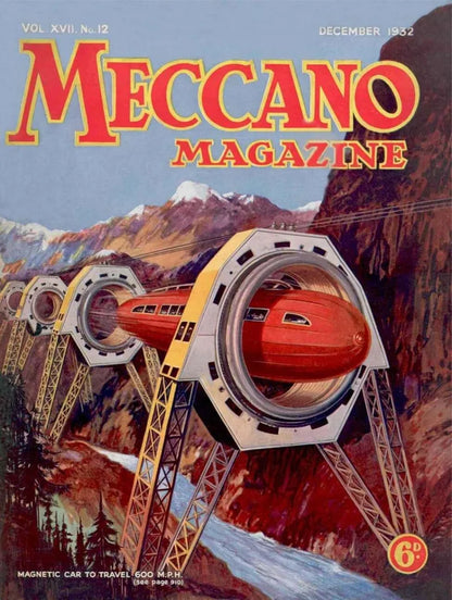 MECCANO MAGAZINE FULL COLLECTION EVERY 1000+ Issue 1906-1989 PDF USB + Manuals