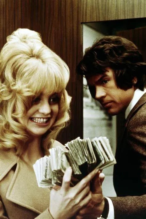 $ DOLLARS (1971) Goldie Hawn, Warren Beatty, Public Domain DVD NO CASE