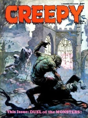 CREEPY - COMPLETE ISSUE RUN 1-146 PLUS 5 ANNUALS COMICS CBR Format ON USB (Copy)