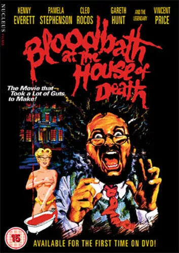 BLOODBATH AT THE HOUSE OF DEATH (18) Public Domain DVD NO CASE