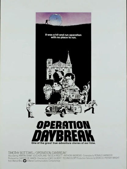 OPERATION DAYBREAK + Subtitles if required (1975) Lewis Gilbert, Public Domain DVD NO CASE