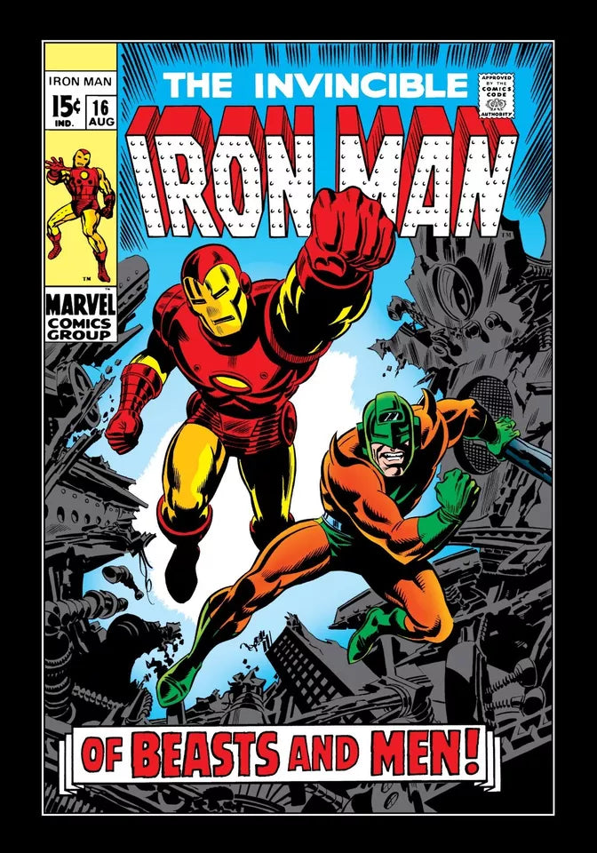 IRON MAN - MASSIVE RETRO OVER 1,300 COMICS & ANNUALS CBR Format ON USB