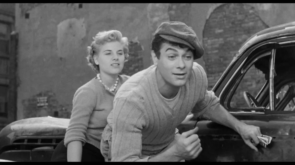 6 BRIDGES TO CROSS (1955) Tony Curtis - Public Domain DVD NO CASE