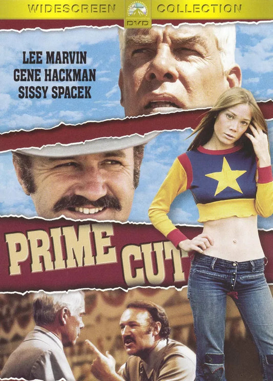 PRIME CUT (1972) Gene Hackman, Lee Marvin - Public Domain DVD NO CASE