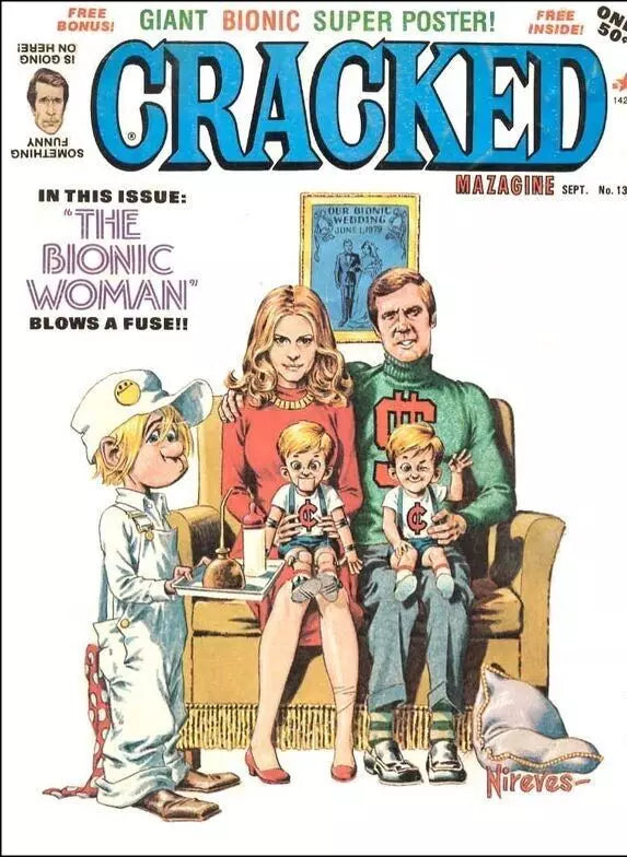 CRACKED: 357 Issues of Cracked 1958-2004 on USB + EXTRAS