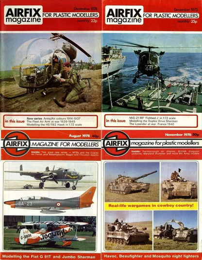 AIRFIX MAGAZINE - 321 ISSUES ON PDF FORMAT USB FREE POST AND PACKING