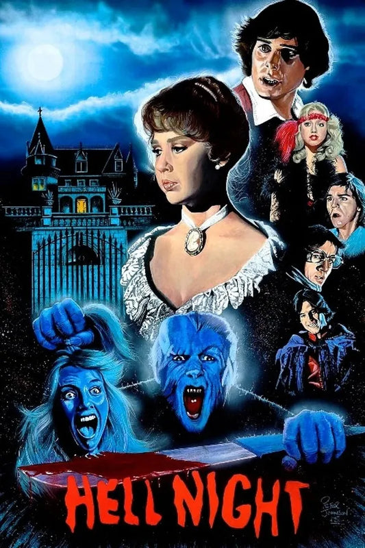 HELL NIGHT (1981) LINDA BLAIR - DVD, Public Domain DVD NO CASE