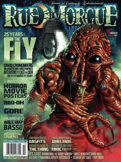 RUE MORGUE - 171 RETRO HORROR MAGAZINES PDF Format ON DVDROM