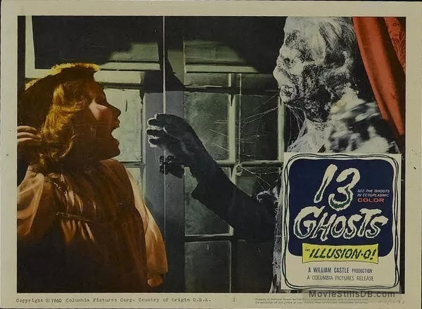 13 GHOSTS (1960) Donald Woods, Public Domain DVD NO CASE