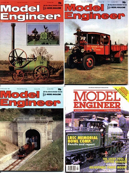 MODEL ENGINEER MAGAZINE - 1822 ISSUES ON PDF FORMAT ON USB