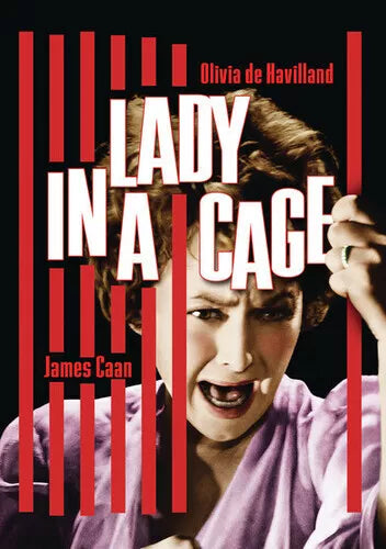 LADY IN THE CAGE - James Caan, Olivia de Havilland - Public Domain DVD NO CASE