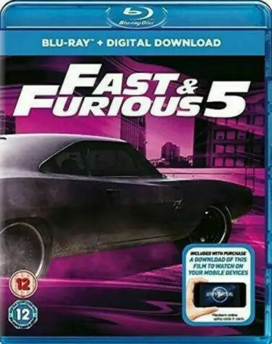 FAST & FURIOUS 5 - BLU-RAY **NEW SEALED**FREE POST**