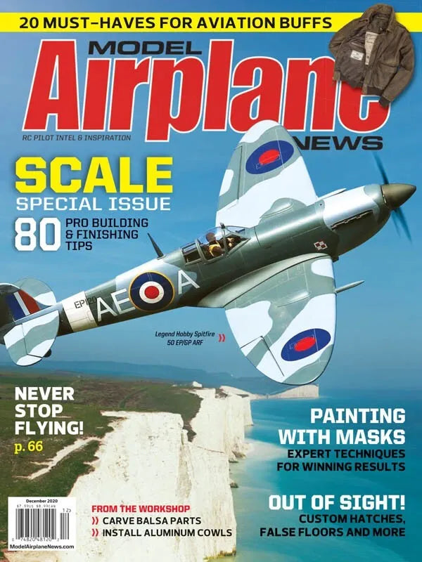 MODEL AIRPLANE MAGAZINE NEWS - 232 ISSUES ON PDF FORMAT ON USB