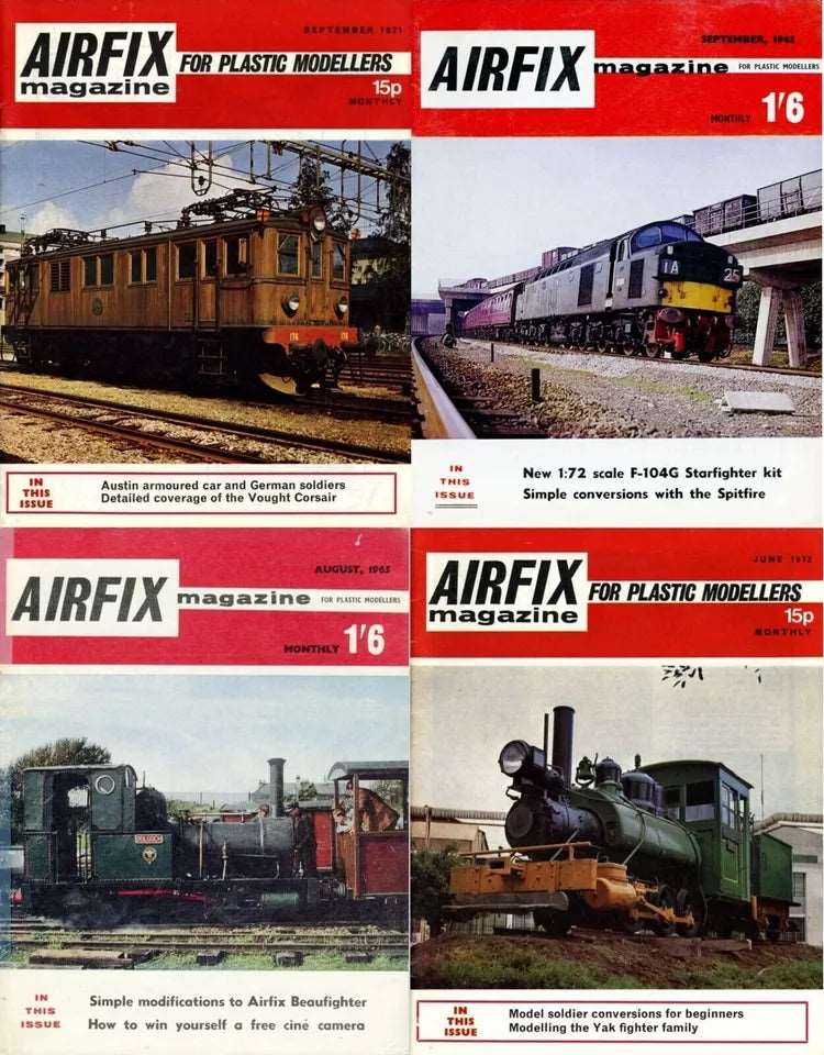 AIRFIX MAGAZINE - 321 ISSUES ON PDF FORMAT USB FREE POST AND PACKING